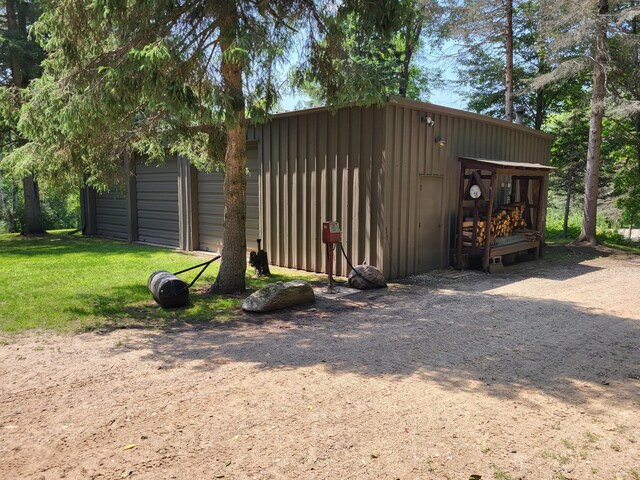 100 W Adams Rd, Farwell, MI 48622 - view of outdoor structure