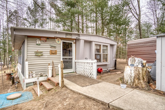 17370 Summit St, Barryton, MI 49305 - view of back of house