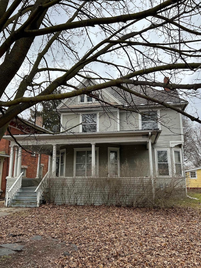 view of front of house