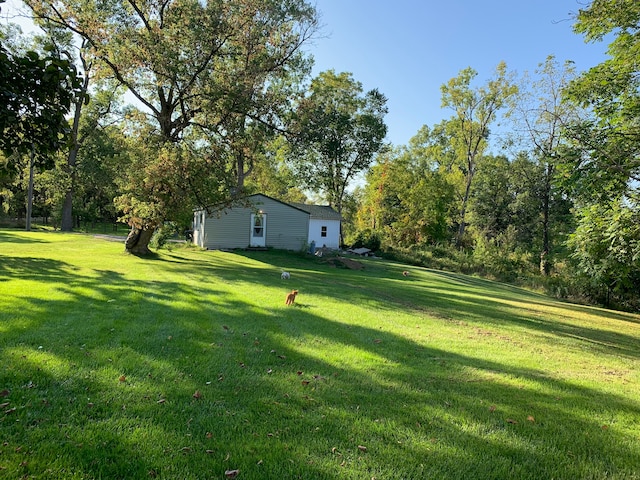 view of yard