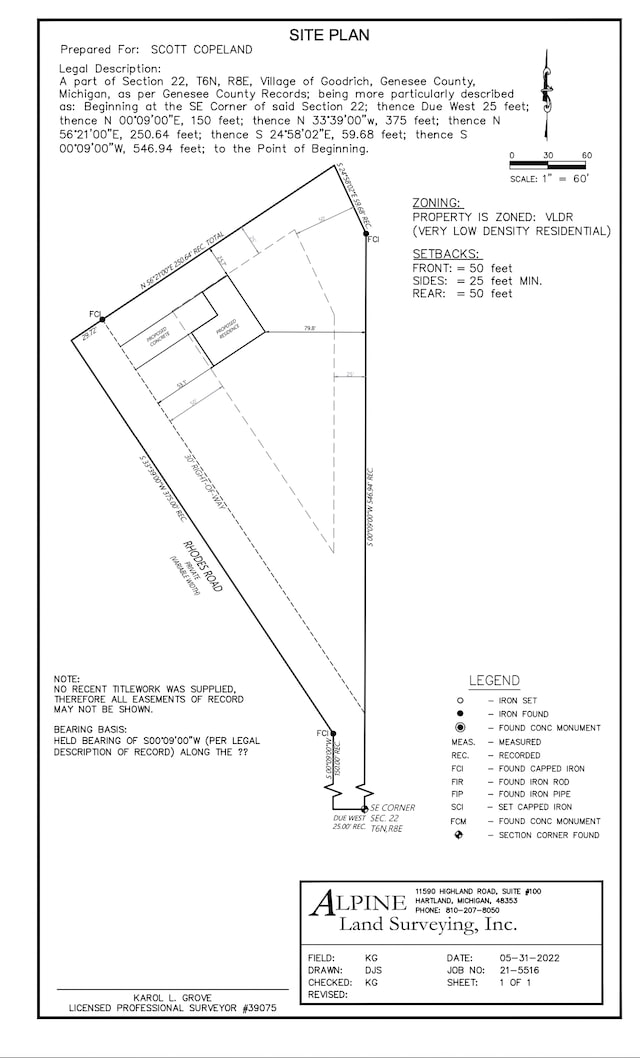 Listing photo 3 for 8505 Rhodes Rd, Goodrich MI 48438