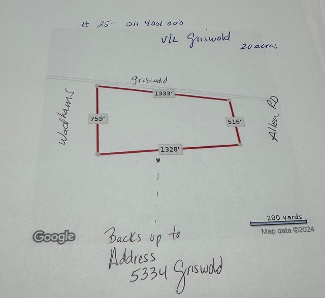 00 Griswold, Kimball, MI 48074