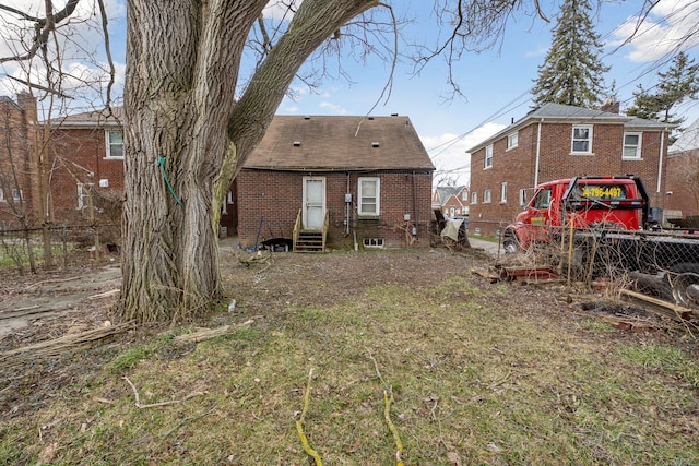 view of back of house