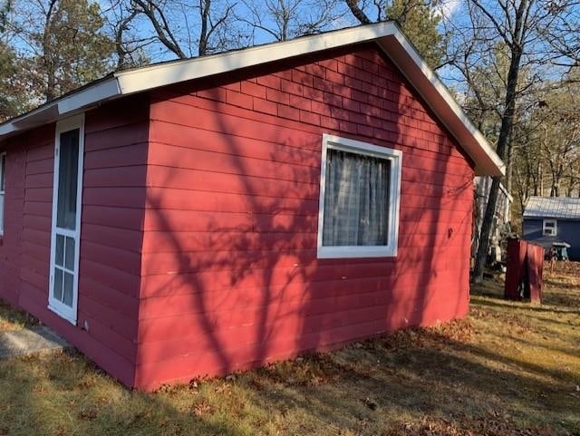 view of side of property