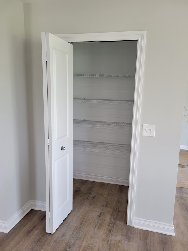 view of closet