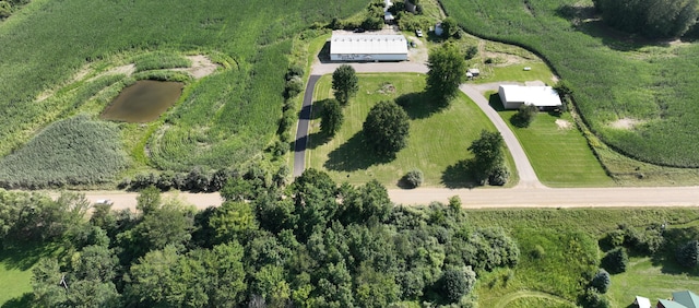 5300 Belford Rd, Holly, MI 48442 - aerial overview of property's location with rural landscape
