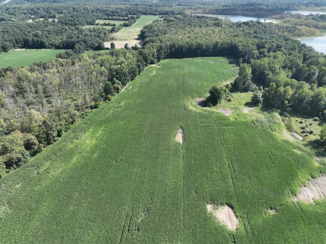 5300 Belford Rd, Holly, MI 48442 - aerial overview of property's location featuring a large body of water