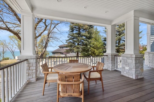 49106 Sun Valley Falls Blvd, New Buffalo, MI 49117 - view of porch