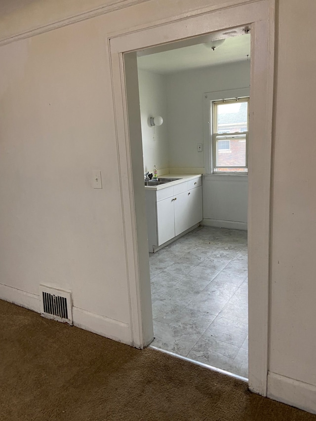 bathroom featuring sink