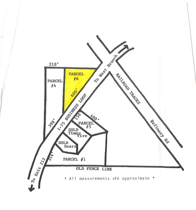 PARCEL6 I-75 Business Loop, West Branch MI, 48661 land for sale