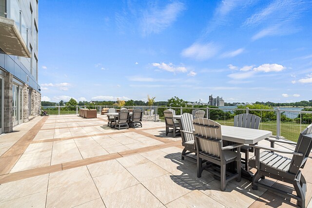201 Beers St Unit 34, Port Huron, MI 48060 - view of patio / terrace featuring outdoor dining space