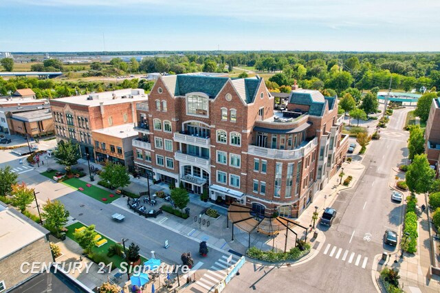110 E Main St, Midland, MI 48640 - bird's eye view