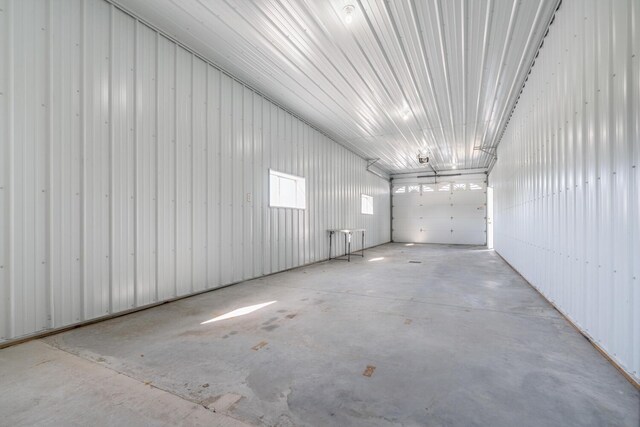 9363 S Grow Rd, Greenville, MI 48838 - view of garage