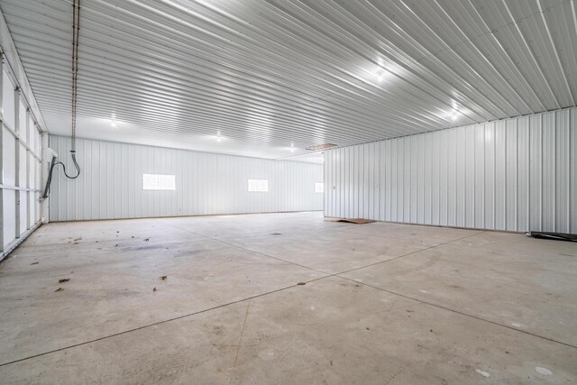 9363 S Grow Rd, Greenville, MI 48838 - view of garage