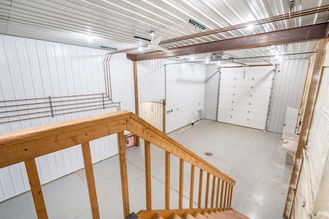 9363 S Grow Rd, Greenville, MI 48838 - view of garage