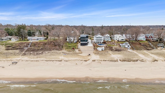 443 N Shore Dr, South Haven, MI 49090 - aerial view of residential area featuring a nearby body of water