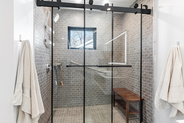 443 N Shore Dr, South Haven, MI 49090 - bathroom with a shower stall