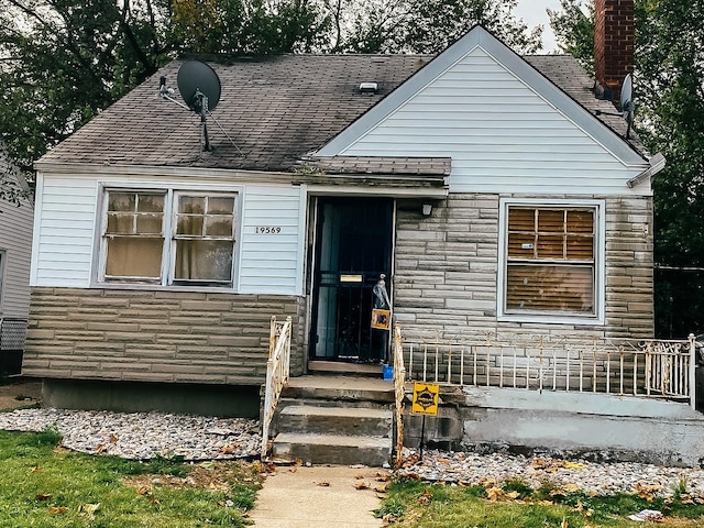 view of front of house