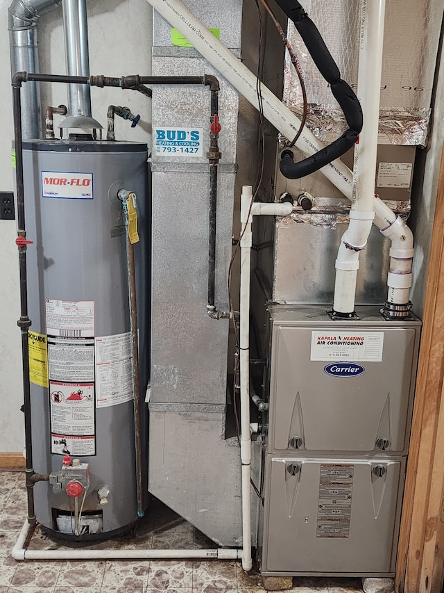 utilities with water heater