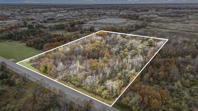 1976 Townline Rd, Benton Harbor, MI 49022 - aerial overview of property's location featuring property parcel outlined