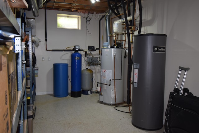 utilities with water heater