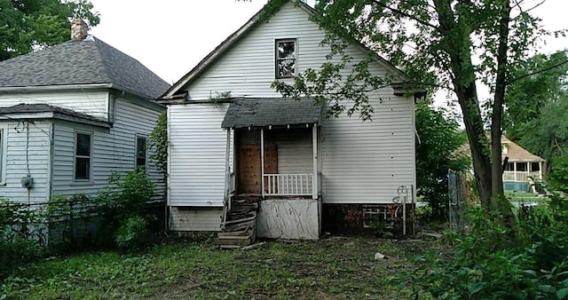 view of back of house