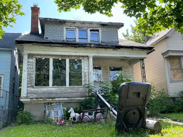 view of rear view of house