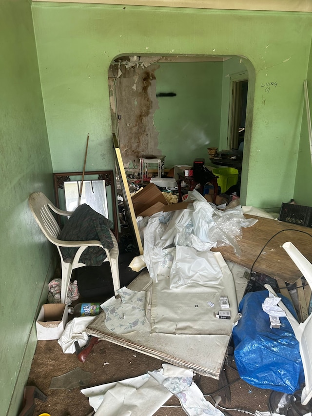 2037 Ford St, Detroit, MI 48238 - misc room with arched walkways