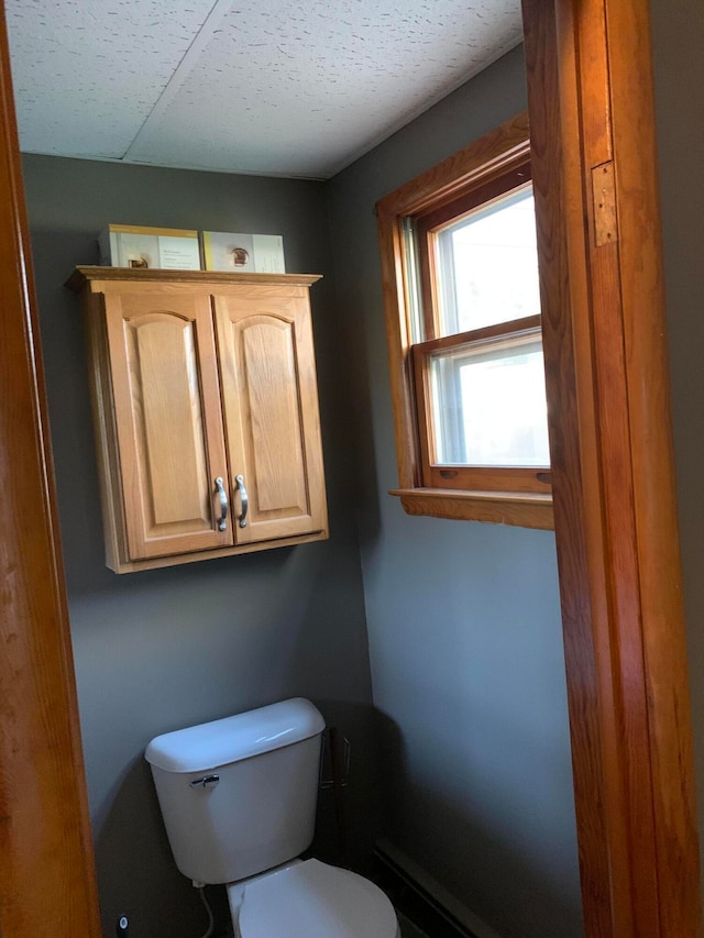 bathroom featuring toilet