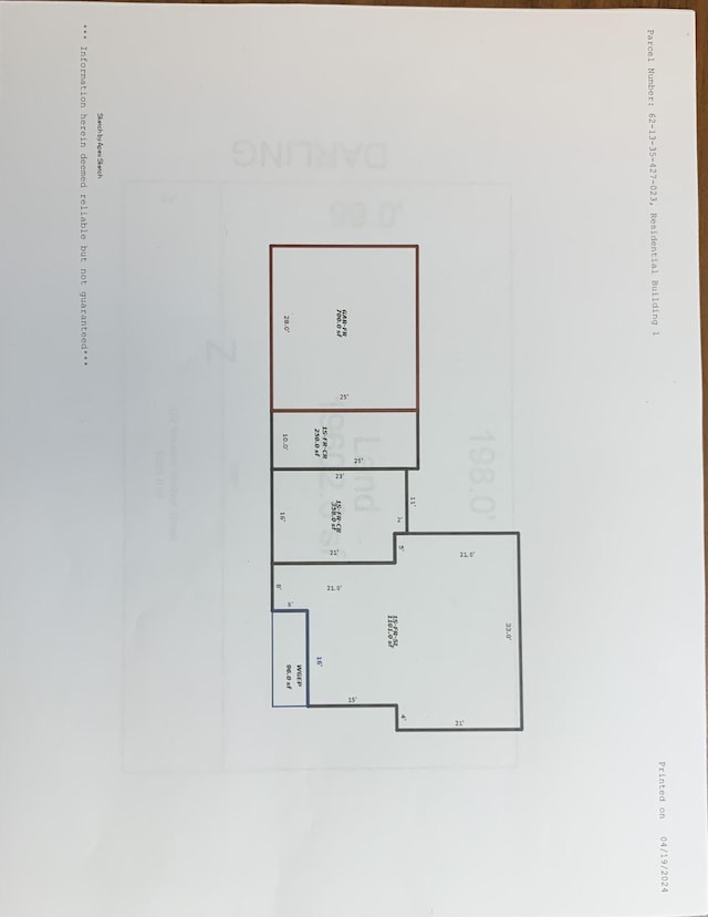 412 N Darling Ave, Fremont, MI 49412 - home floor plan
