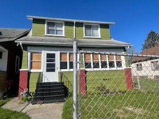 view of rear view of property