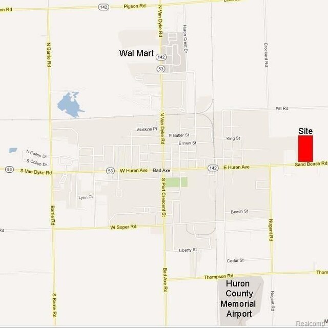 1299 Sand Beach Rd, Bad Axe, MI 48413 - map / location