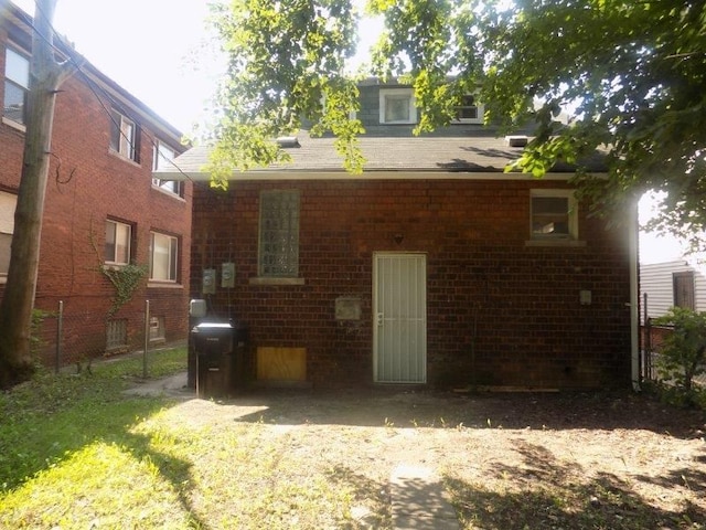 view of rear view of house