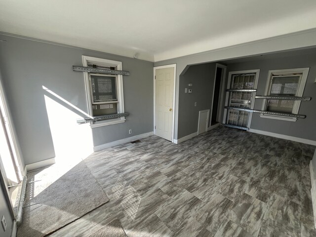 view of unfurnished living room