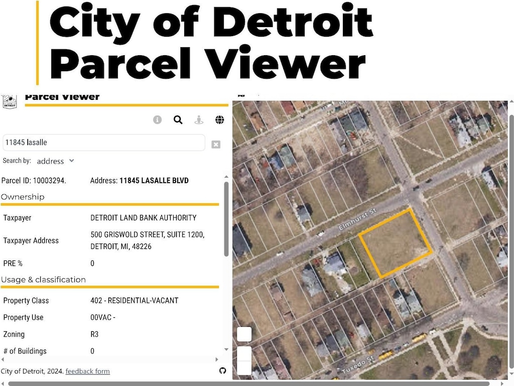 11845 La Salle Blvd, Detroit, MI 48206
