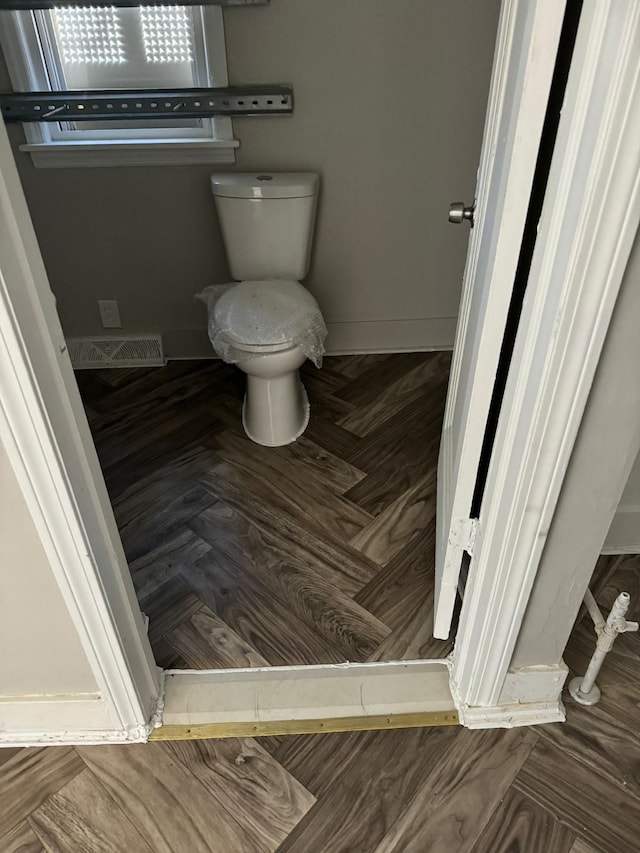 bathroom with toilet