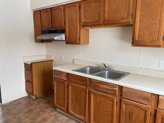 kitchen featuring sink