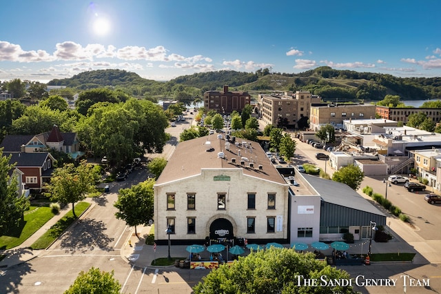 drone / aerial view