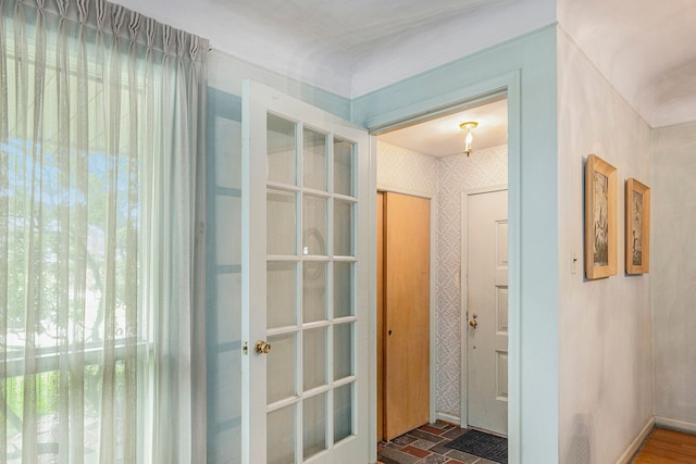 doorway to outside featuring a wealth of natural light