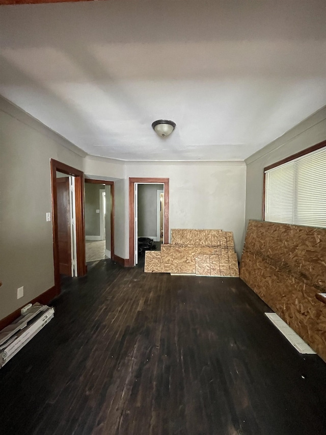 2734 Cumings Ave, Flint, MI 48503 - empty room featuring wood finished floors and baseboards