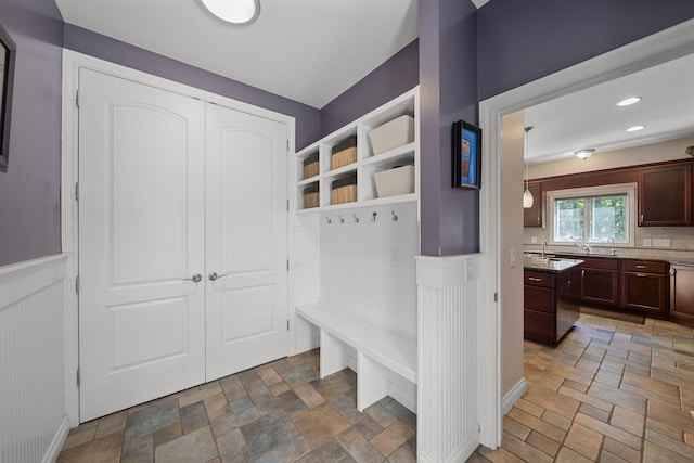 view of mudroom