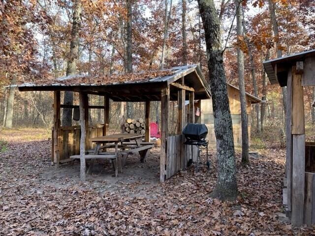 5042 Jeffers St, Irons, MI 49644 - view of patio with a grill
