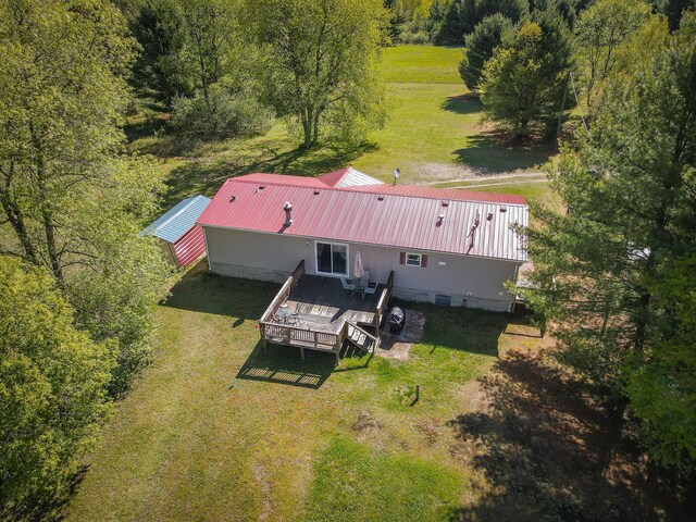 2314 Revolt Rd, Manistee, MI 49660 - view of subject property with a forest