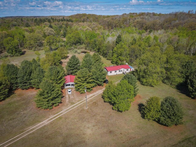 2314 Revolt Rd, Manistee, MI 49660 - view of property location with a heavily wooded area
