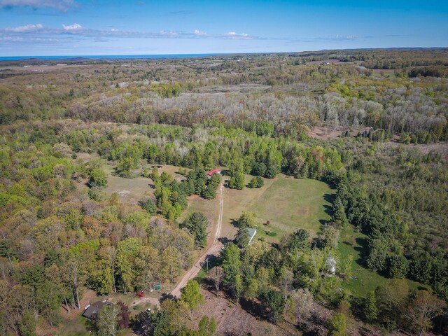 2314 Revolt Rd, Manistee, MI 49660 - view of property location with a heavily wooded area