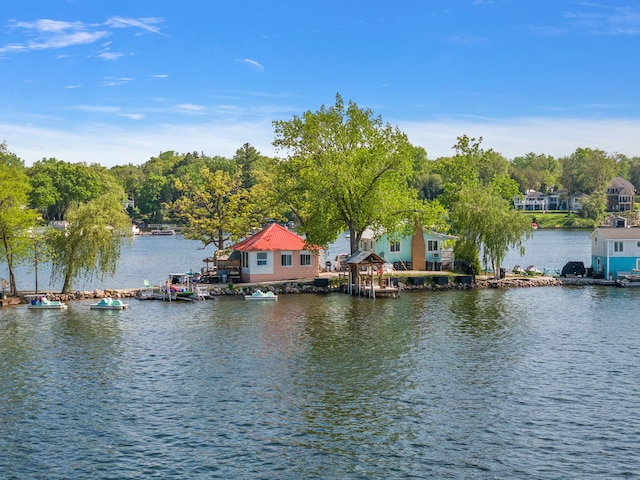 property view of water