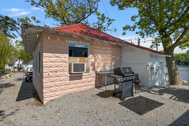 view of rear view of property