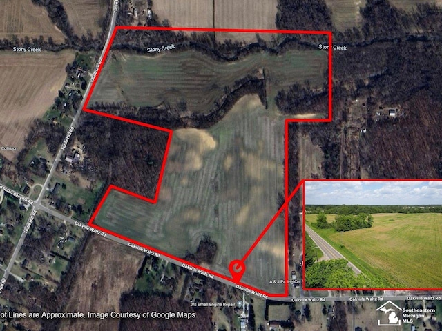 00 Oakville Waltz Rd, Willis MI, 48191 land for sale