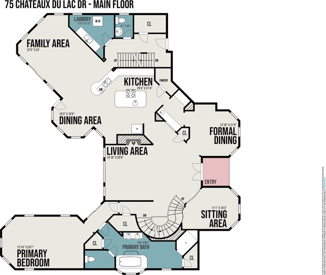 75 Chateaux Du Lac, Fenton, MI 48430 - property floor plan