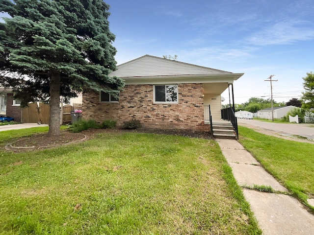 21108 Vermander Ave, Clinton Township, MI 48035 - view of front of property with brick siding